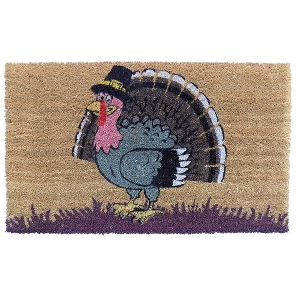 Imports Decor Inc <p>Warm up your entryway with this well constructed doormat. Constructed from durable coir/ viny 539PVC - main